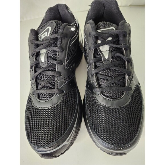 Starter Pro Mens BLACK GRAY ATHLETIC SHOES MESH UPPER Breathable LACE UP Size 11 - Picture 1 of 6